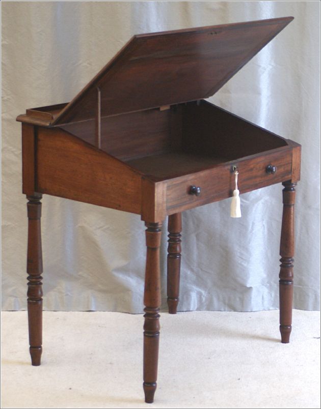 4028 Antique William IV Writing Desk Thomas Mash London (3)